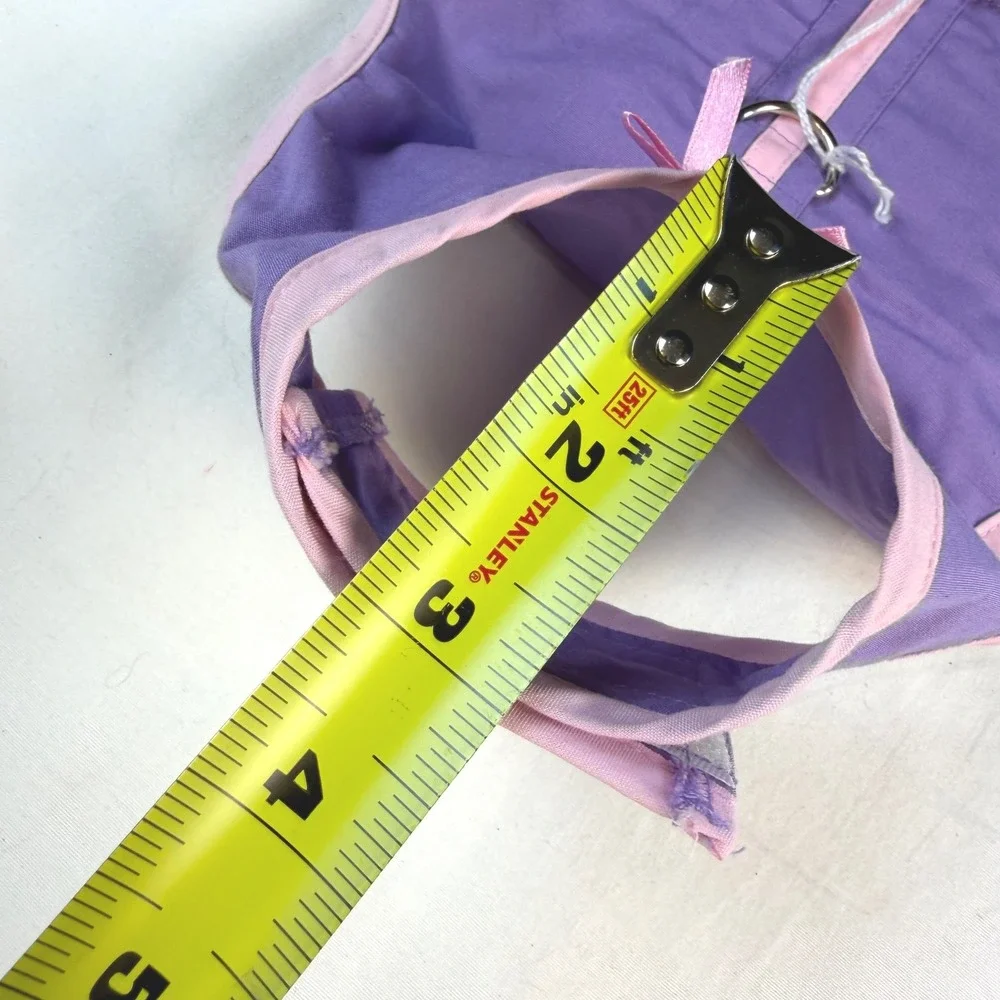 Boutique Butterfly Dog Dress Sm Purple Pink Harness D-Ring Pet Apparel NWT‎